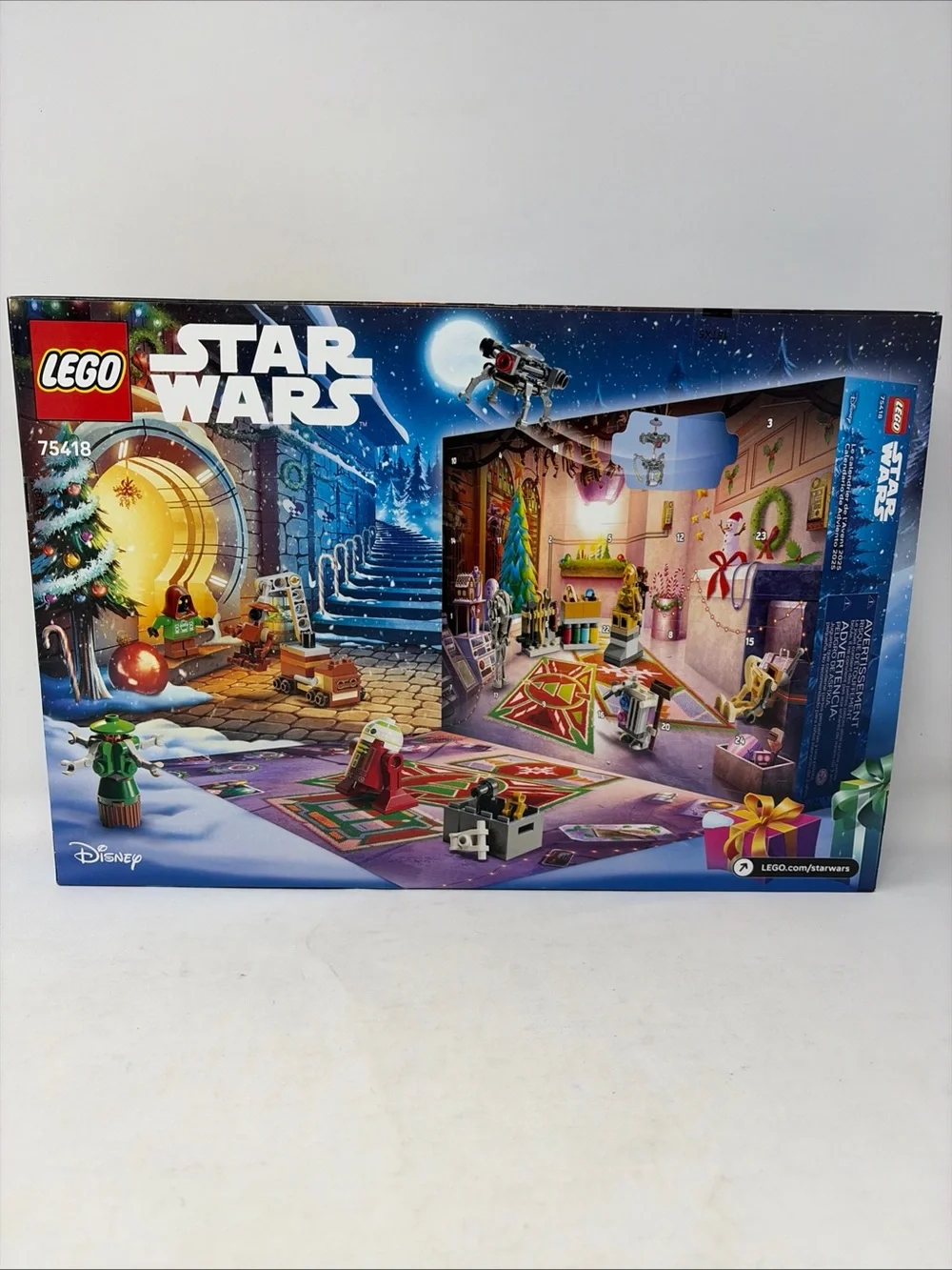 Lego Star Wars Advent Calendar 2025 with 24 Toys Set 75418 New Sealed